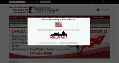 Desktop Screenshot of corvettedepot.ca